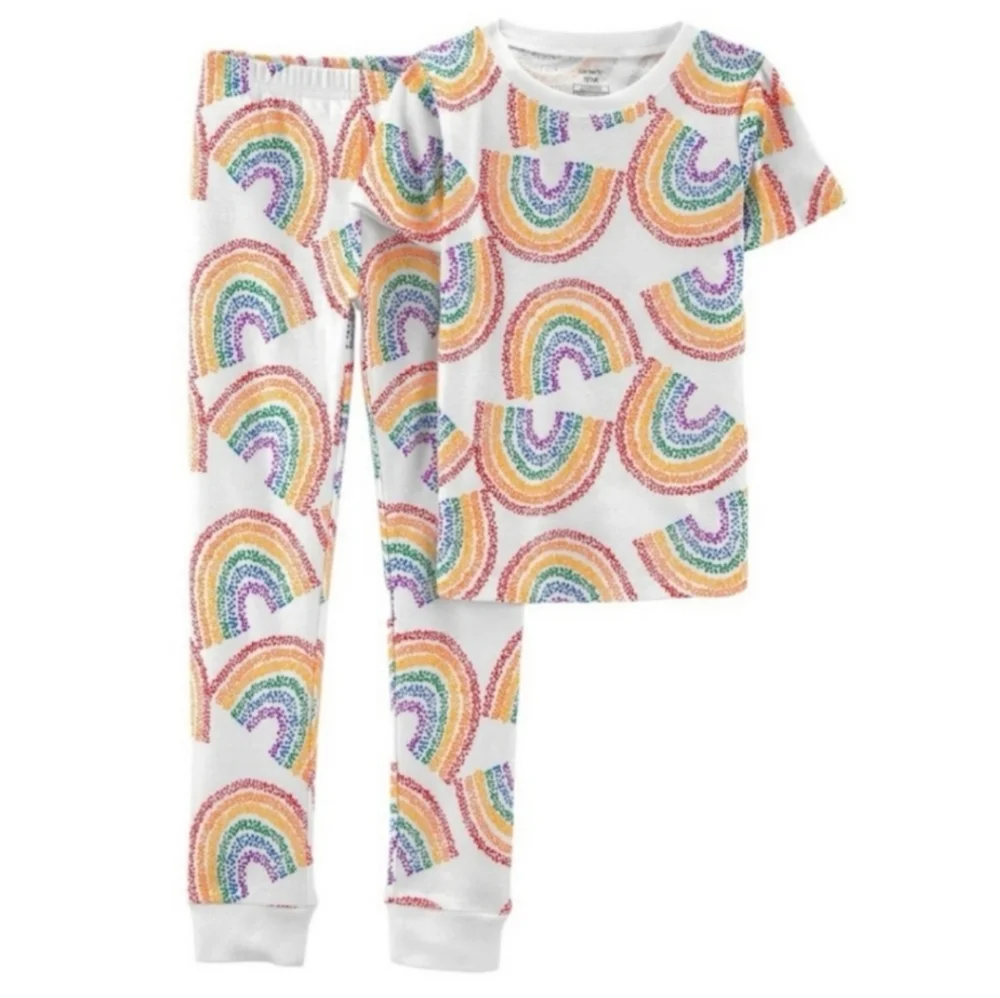 Carter's Rainbow Pajamas